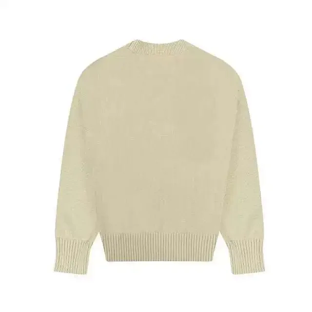 Ami 7-Color Heart Sweater Detail