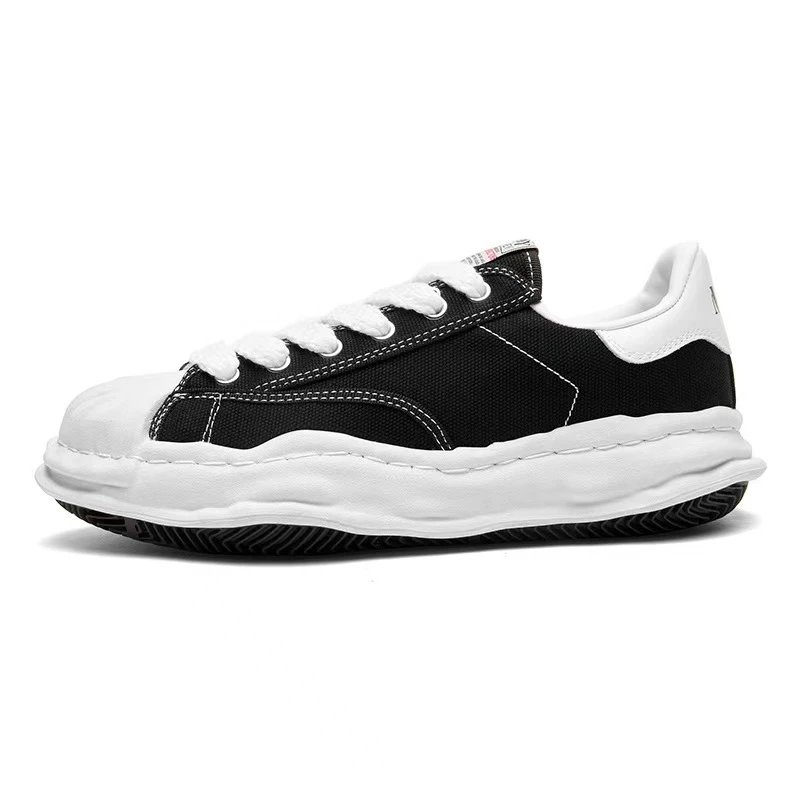 Unbranded Sneakers Low-Top Lace-Up with Sawtooth Sole — MMY-19