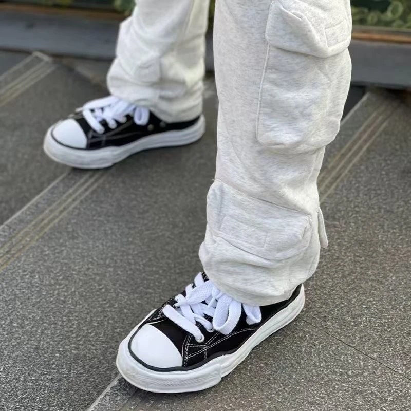 Unbranded Sneakers Low-Top Lace-Up with Sawtooth Sole image 2