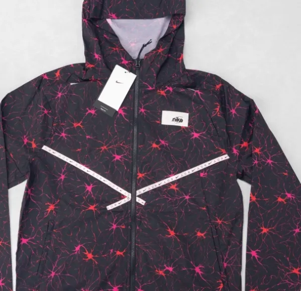Nike Windrunner Hooded Jacket Multicolor Print Outerwear - 4