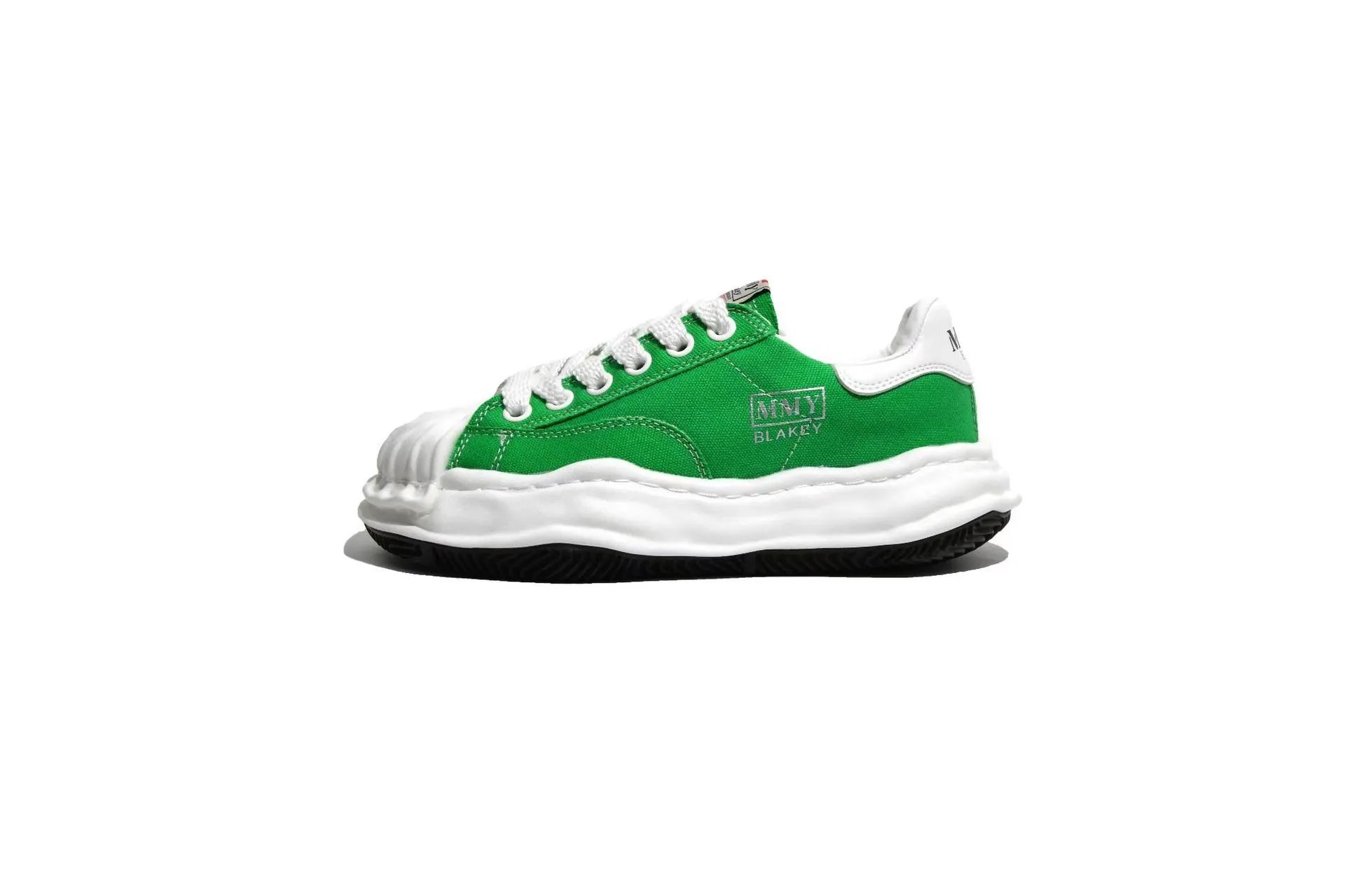 Unbranded Sneakers Low-Top Lace-Up with Sawtooth Sole — MMY-18