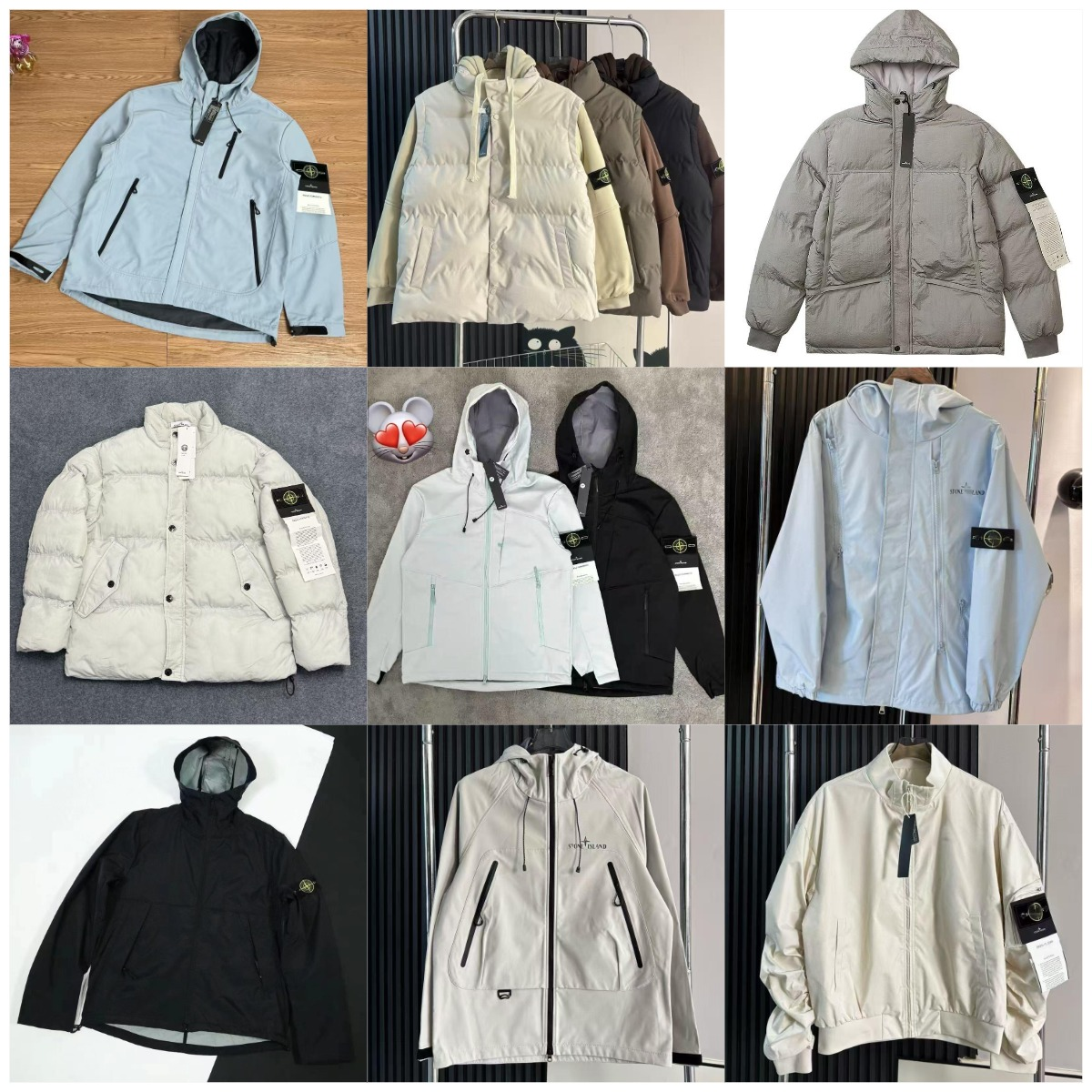 Stone Island Jackets [40 style