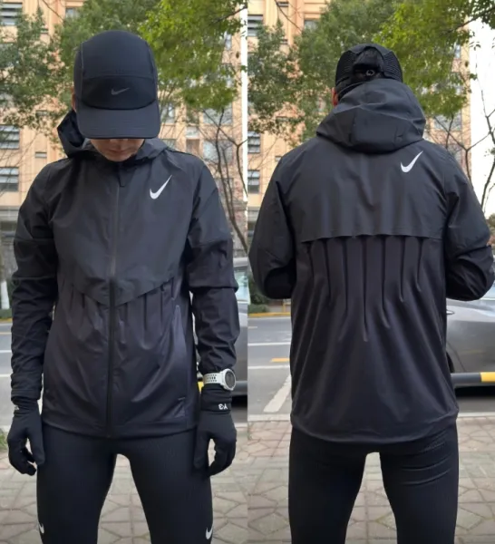 Nike Windrunner Hooded Jacket Multicolor Print Outerwear - 9