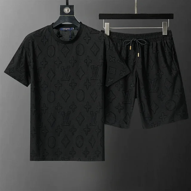 Fendi Matching Sets Monogram polo shirt and drawstring jogger set product detail image 50