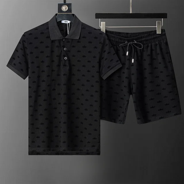 Fendi Matching Sets Monogram polo shirt and drawstring jogger set product detail image 52