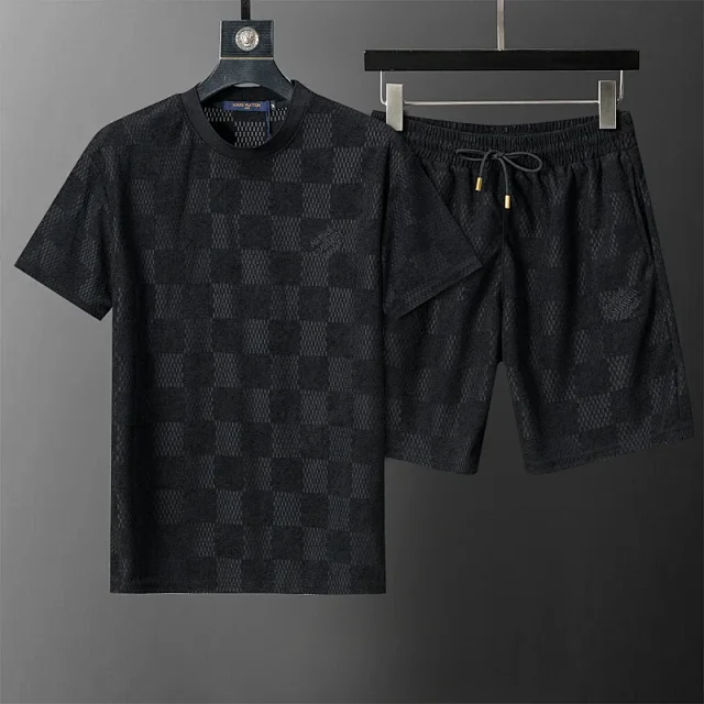 Fendi Matching Sets Monogram polo shirt and drawstring jogger set product detail image 44
