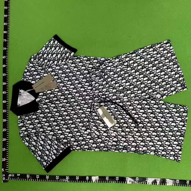 Fendi Matching Sets Monogram polo shirt and drawstring jogger set product detail image 11