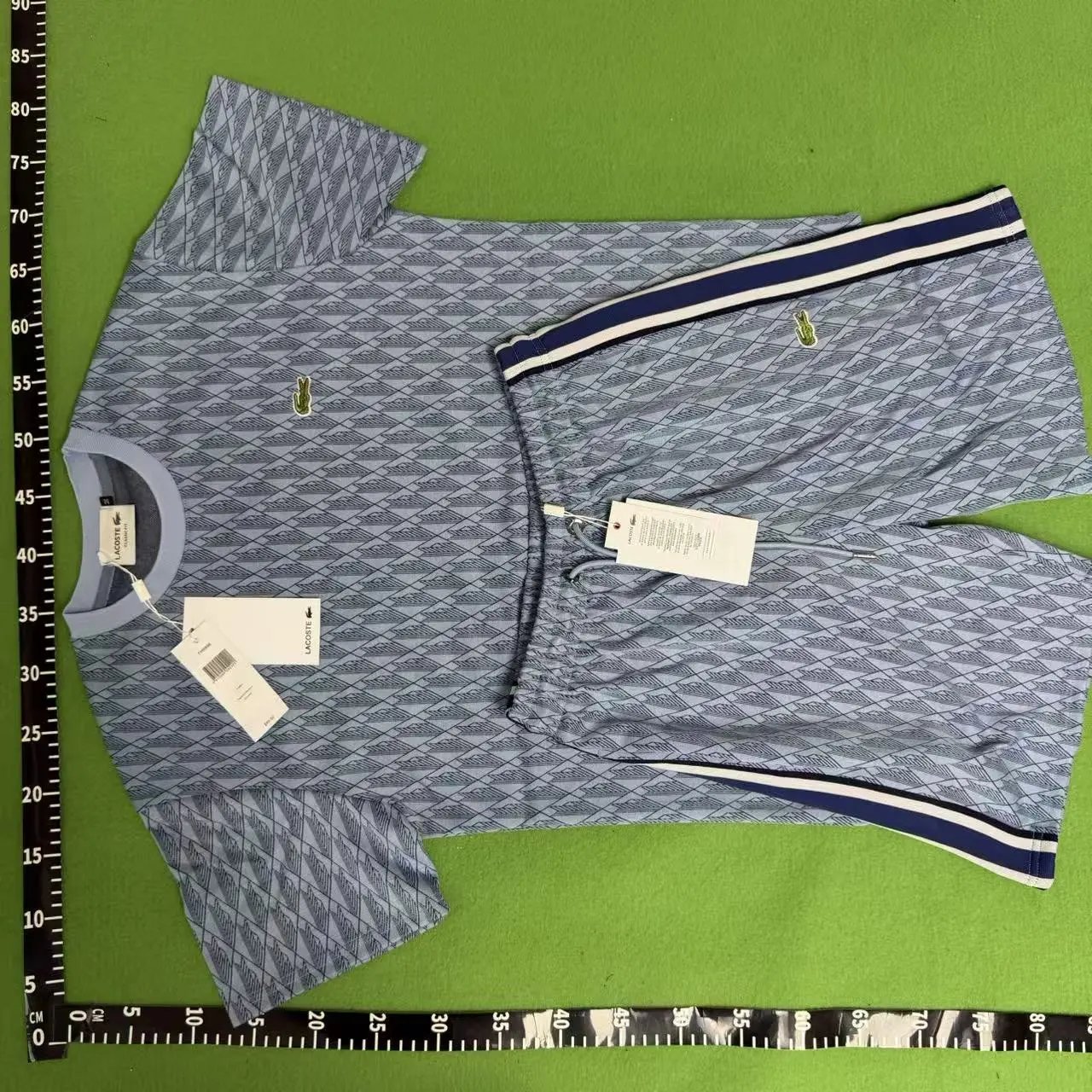 La cote round neck light blue