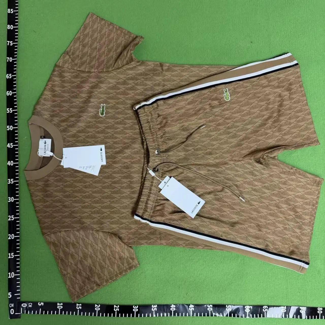 La cote round neck coffee color