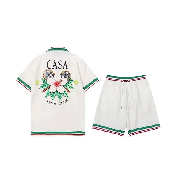 Fendi Matching Sets Monogram polo shirt and drawstring jogger set product detail image 62