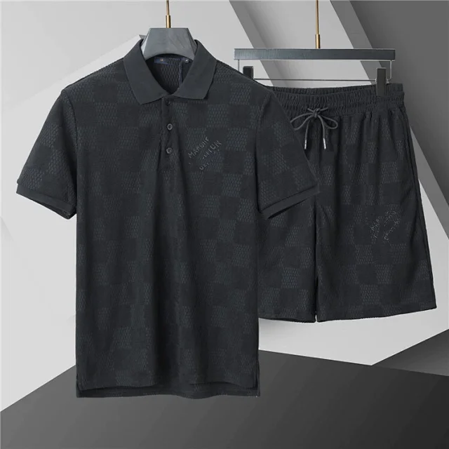 Fendi Matching Sets Monogram polo shirt and drawstring jogger set product detail image 49