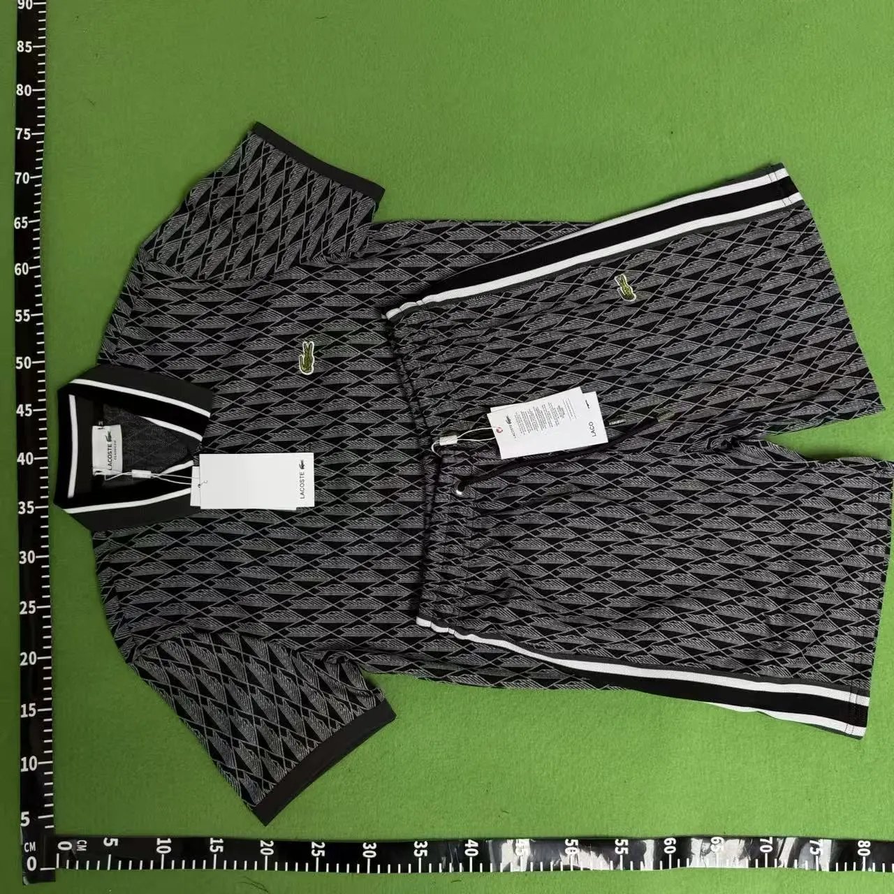 La cote standing collar black