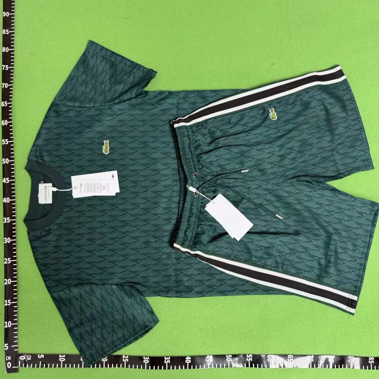 La cote round neck green