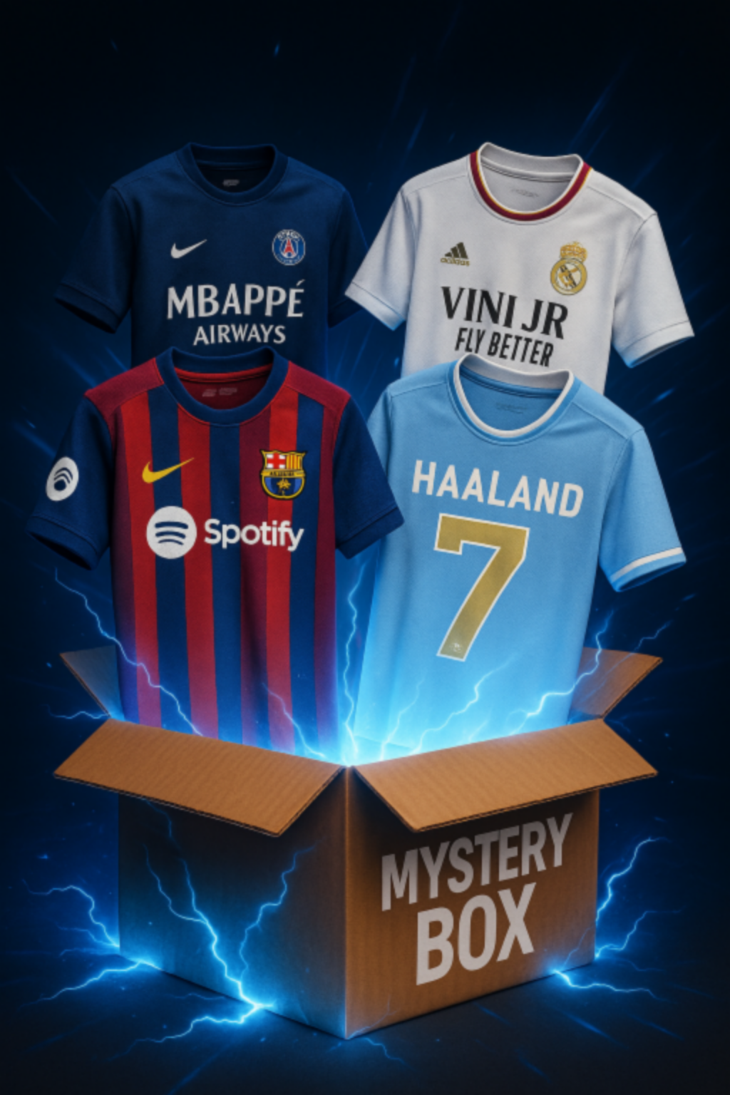 Football jersey mystery box