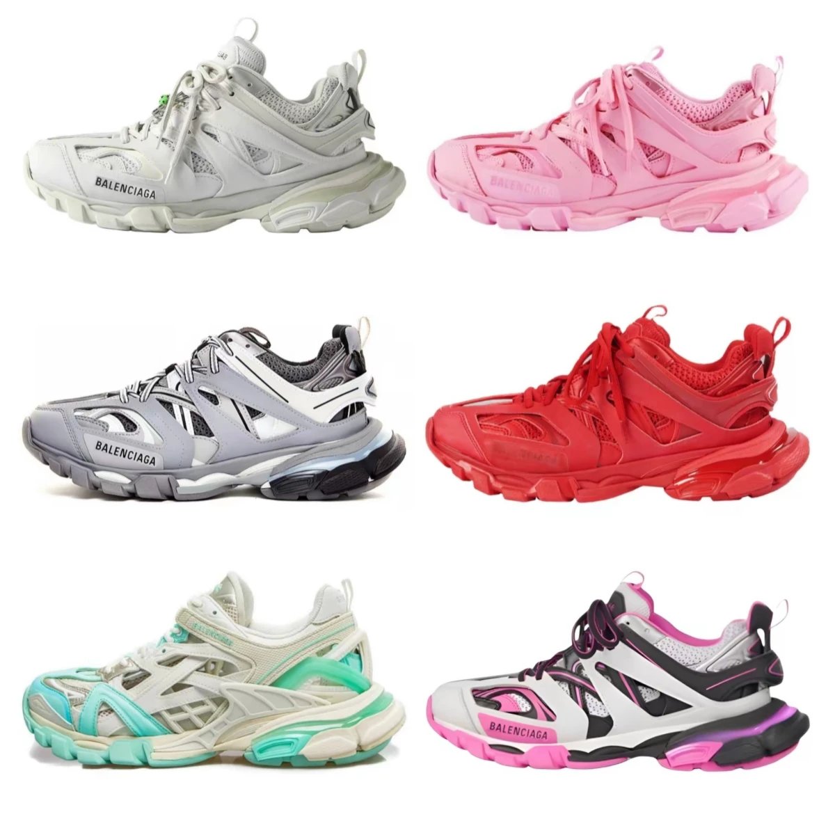 LED Balenciaga tracks