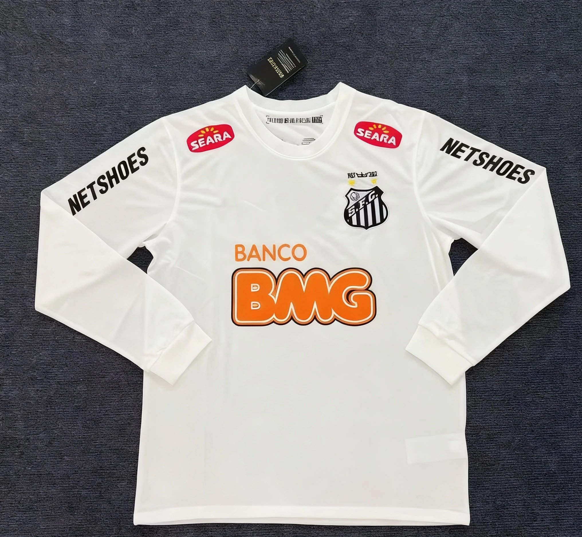 Santos FC 2023 Away Long-Sleeve Jersey White