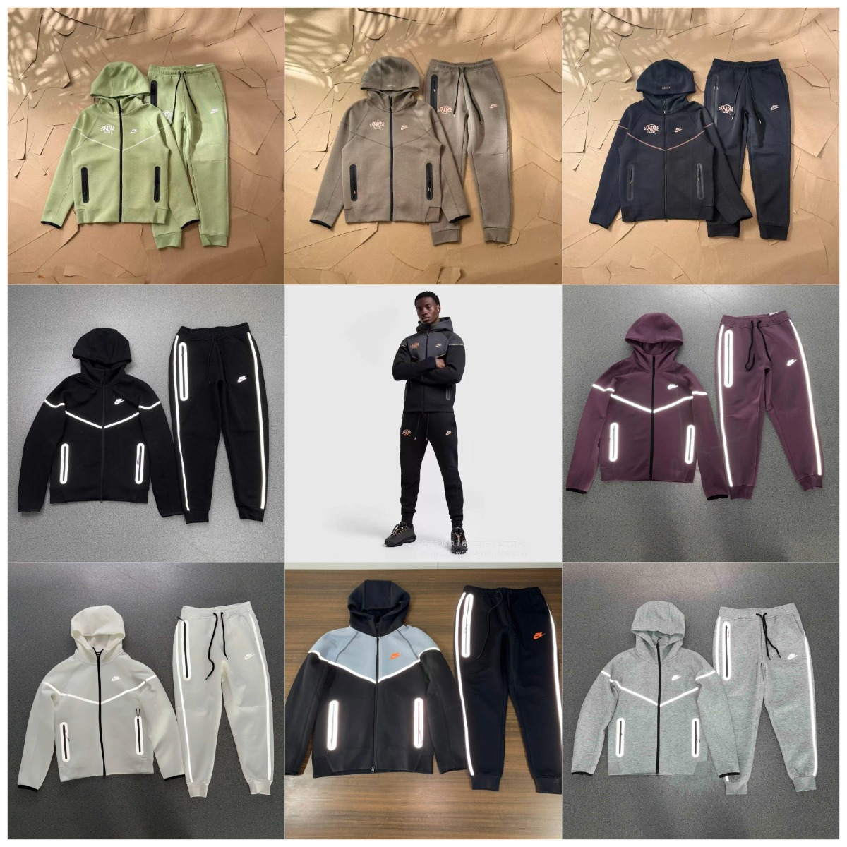FashionAll-in-onehoodieSweatpantsSet