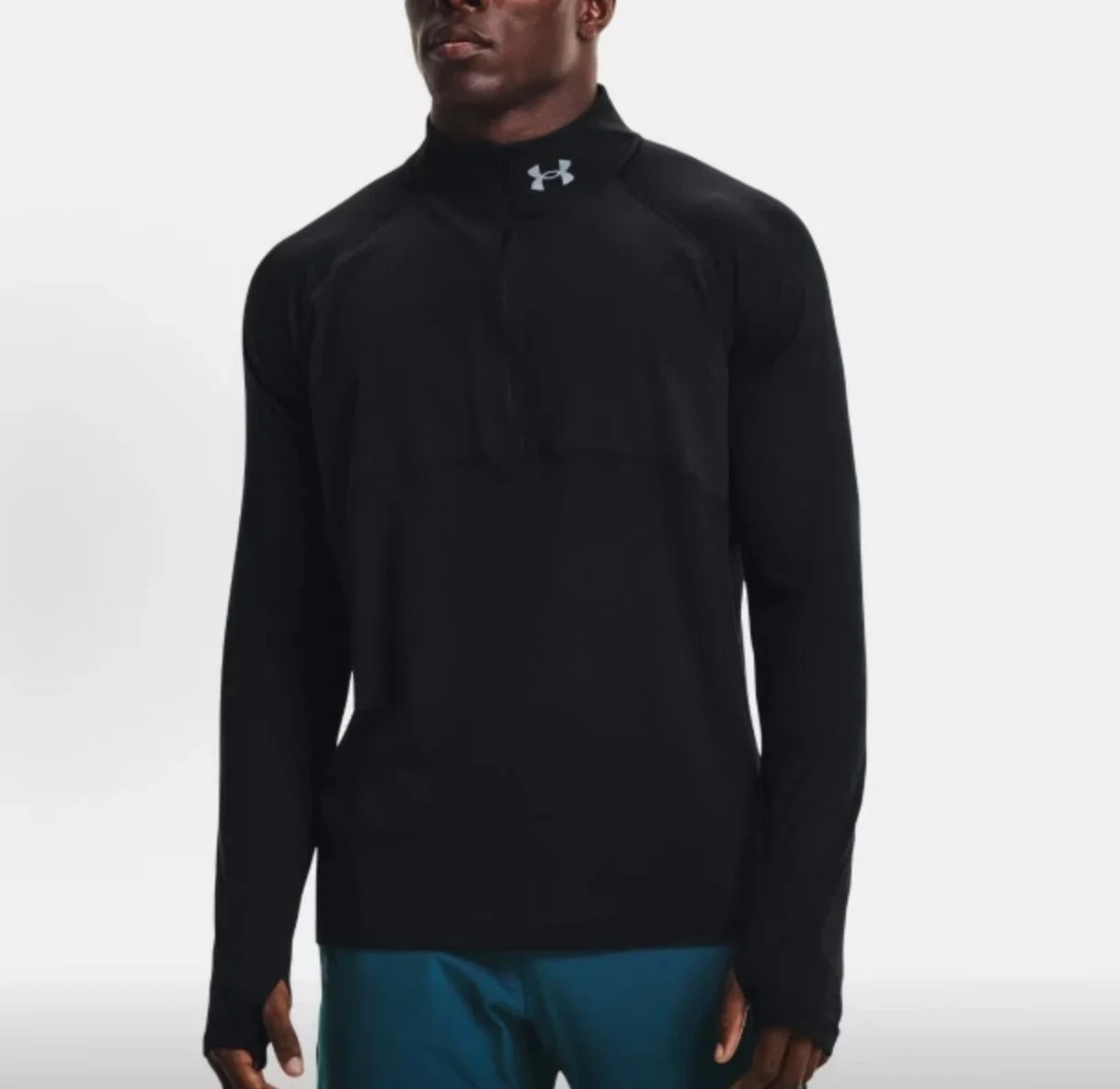 Under Armour Shirt Half-zip Black