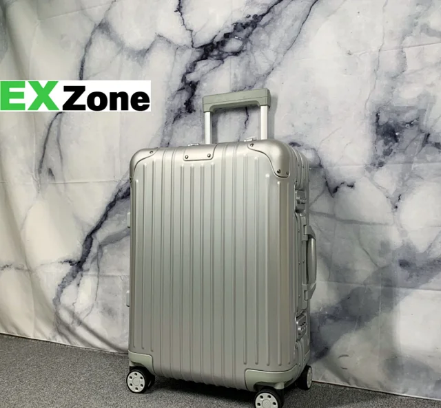 Unbranded Travel Bags Hard-shell ribbed spinner suitcase product detail image 4