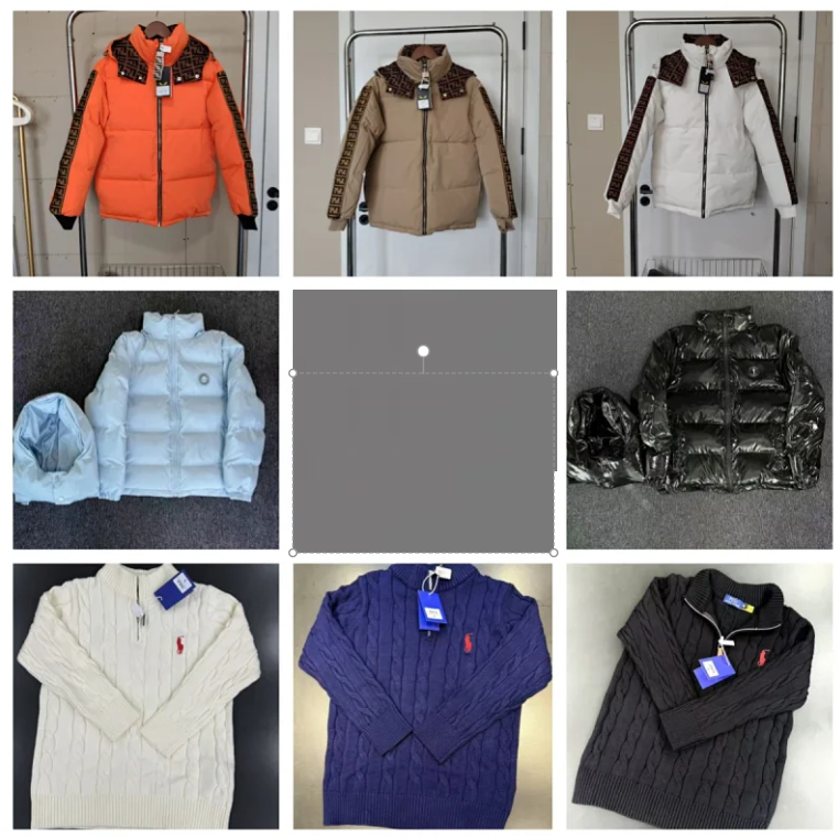 Fendi FF Logo Puffer Jackets /