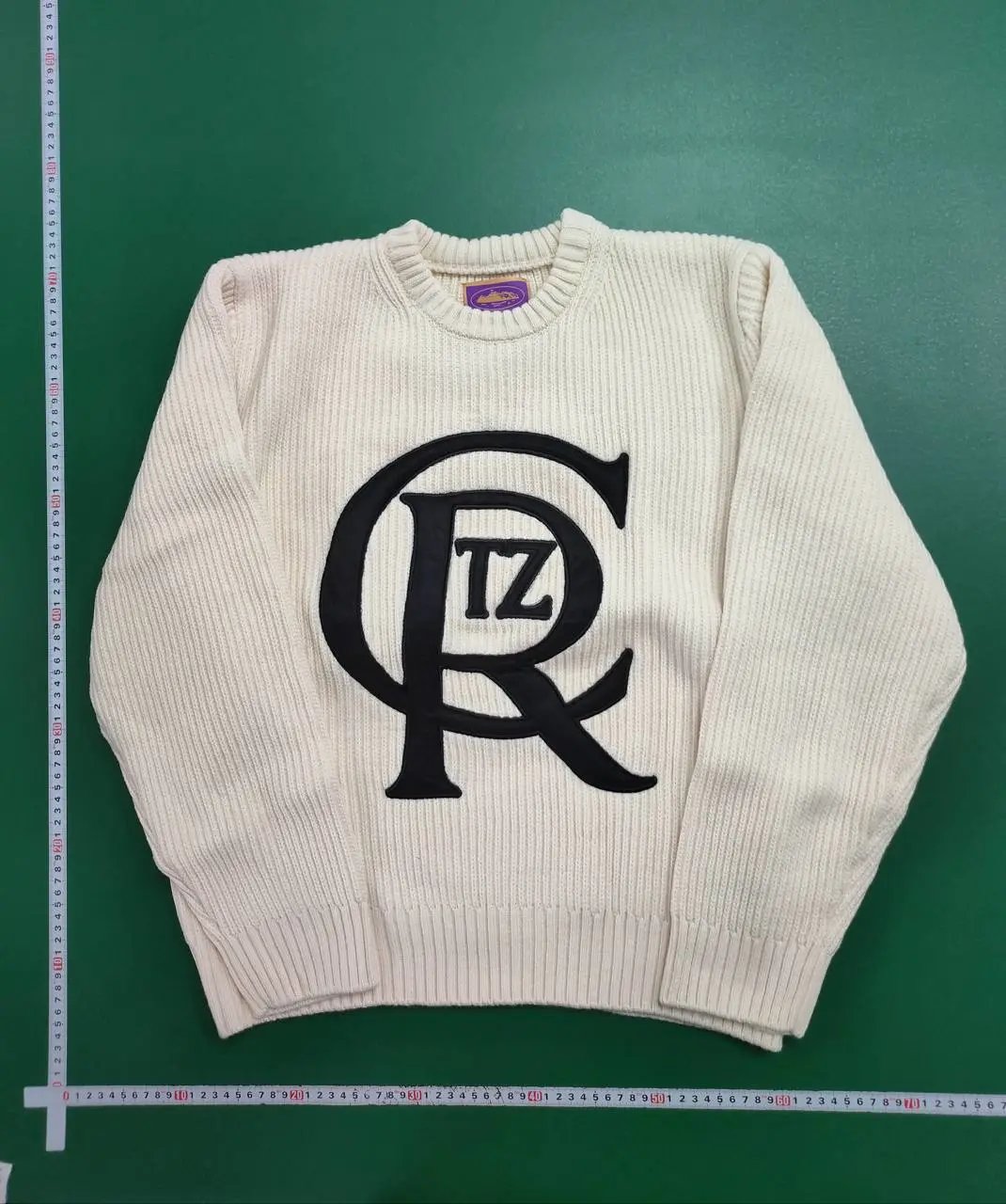 Patched Knit Sweater photo 2