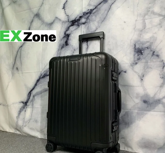 Unbranded Travel Bags Hard-shell ribbed spinner suitcase product detail image 2