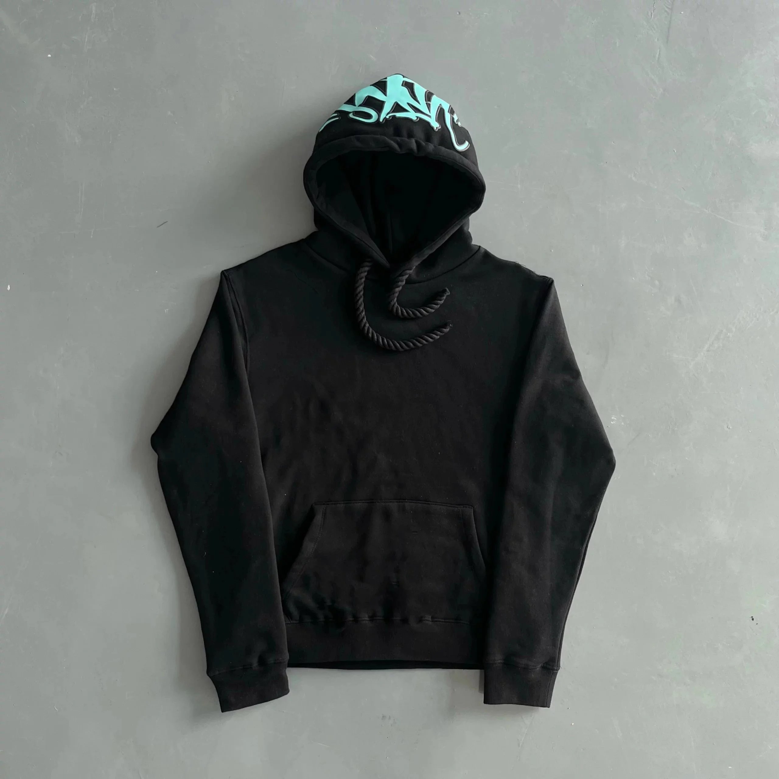 SY Black/Lake Blue Hoodie