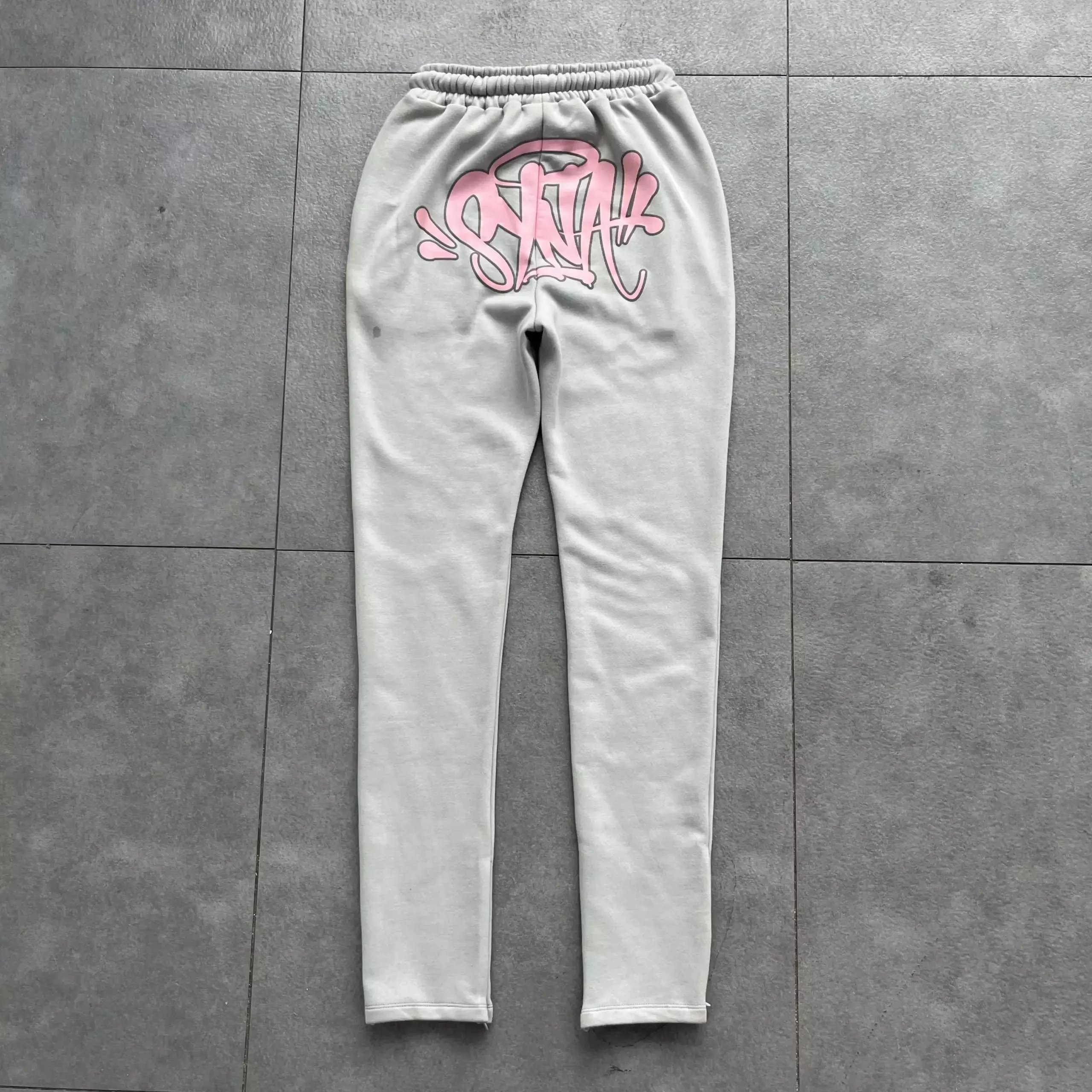 SY Grey/Pink Sweatpants