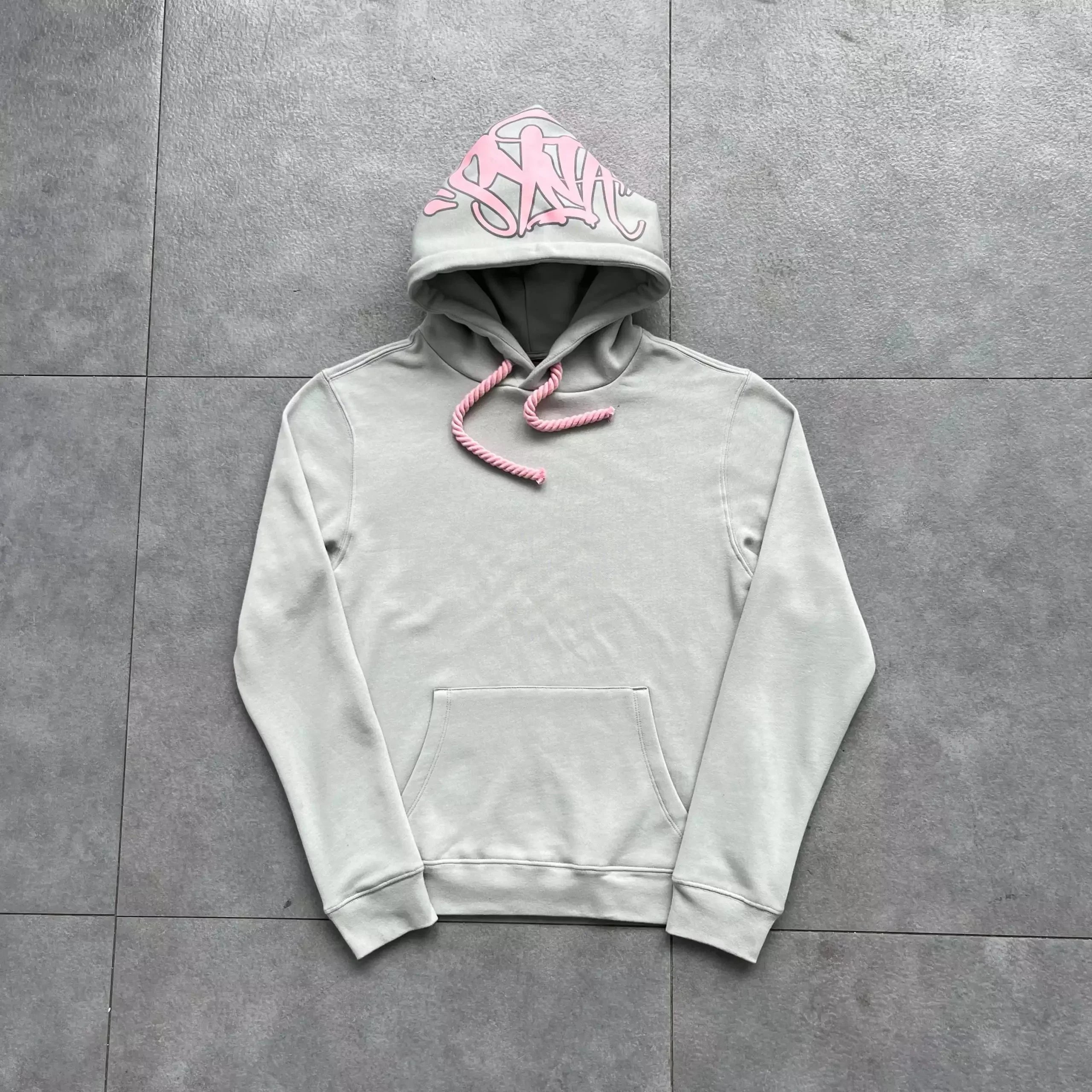 SY Grey/Pink Hoodie