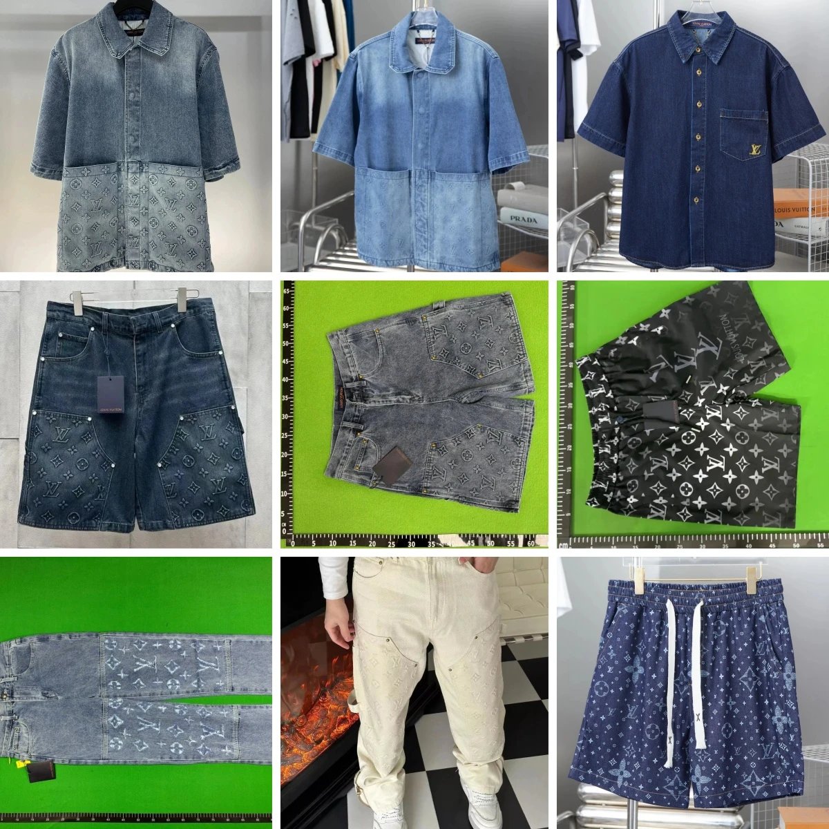 Carpenter pants denim pants shorts