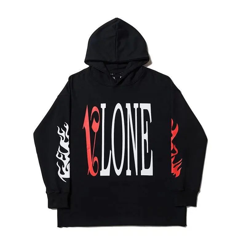 Flame V Black Red