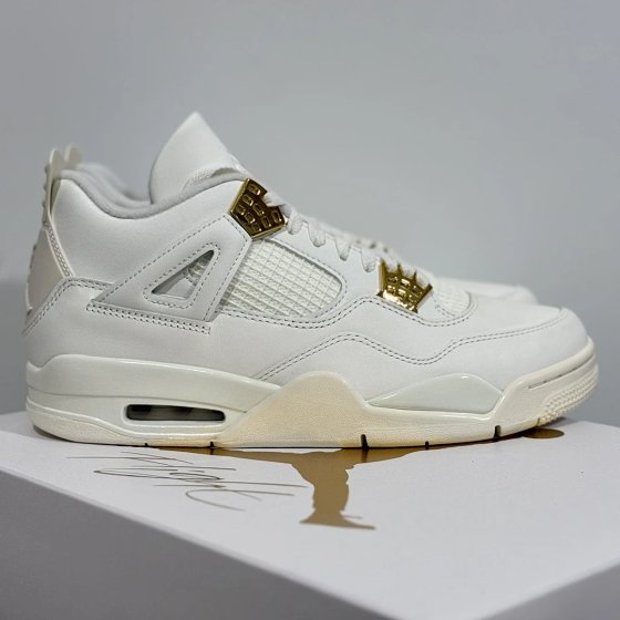 J4 4 'Metallic Gold' LJR OG Batch AQ9129-170