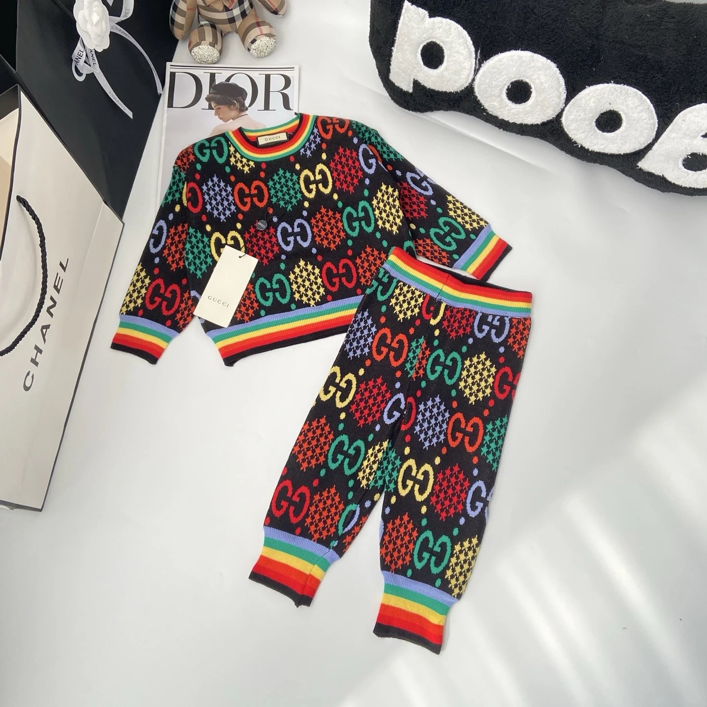 Gucci Matching Sets Children's two-piece sweater and jogger image 3