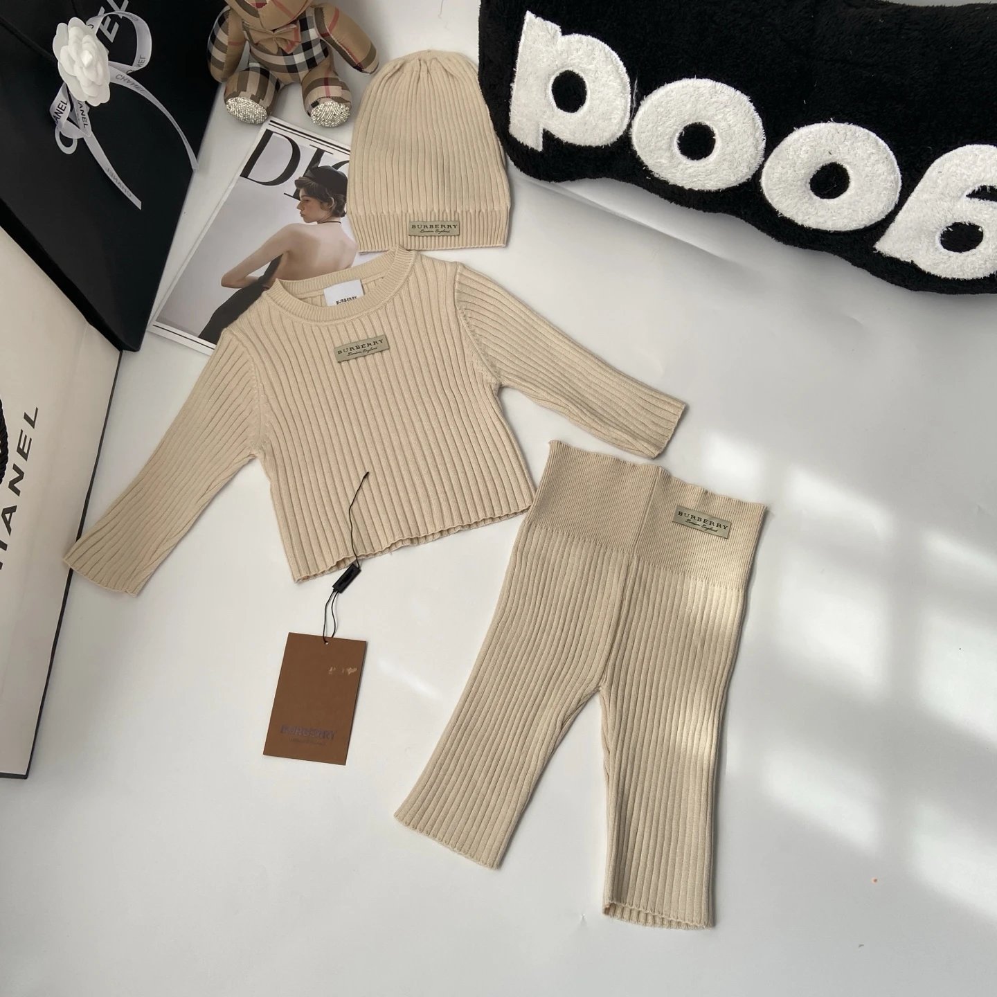 Gucci Matching Sets Children's two-piece sweater and jogger — 9(Three-piece set)