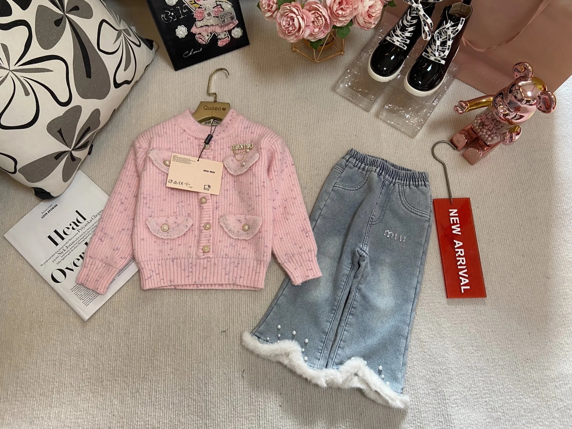 Gucci Matching Sets Children's two-piece sweater and jogger — 23