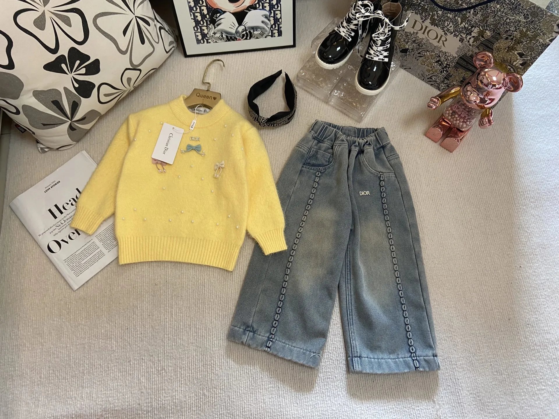 Gucci Matching Sets Children's two-piece sweater and jogger — 24