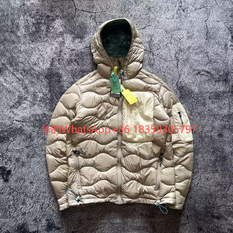 Unbranded Down Jackets Hooded quilted puffer jacket image 7