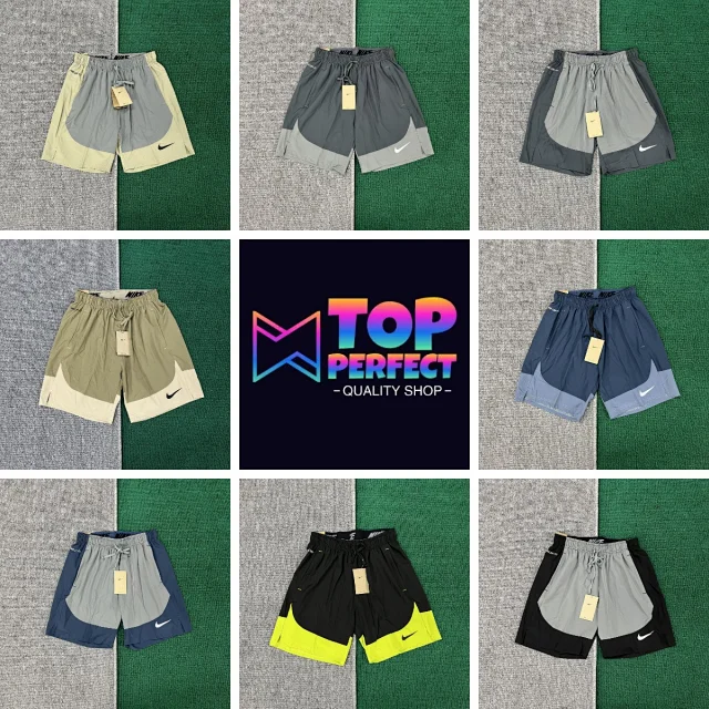 Nike Shorts Elastic-Waist Athletic with Mesh Side Panels product detail image 1