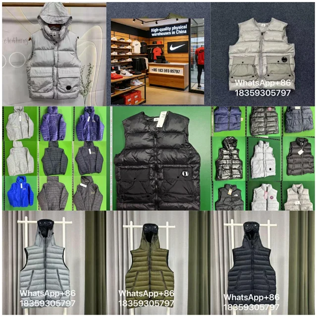 Moncler Vests Quilted Puffer Vest product detail image 1