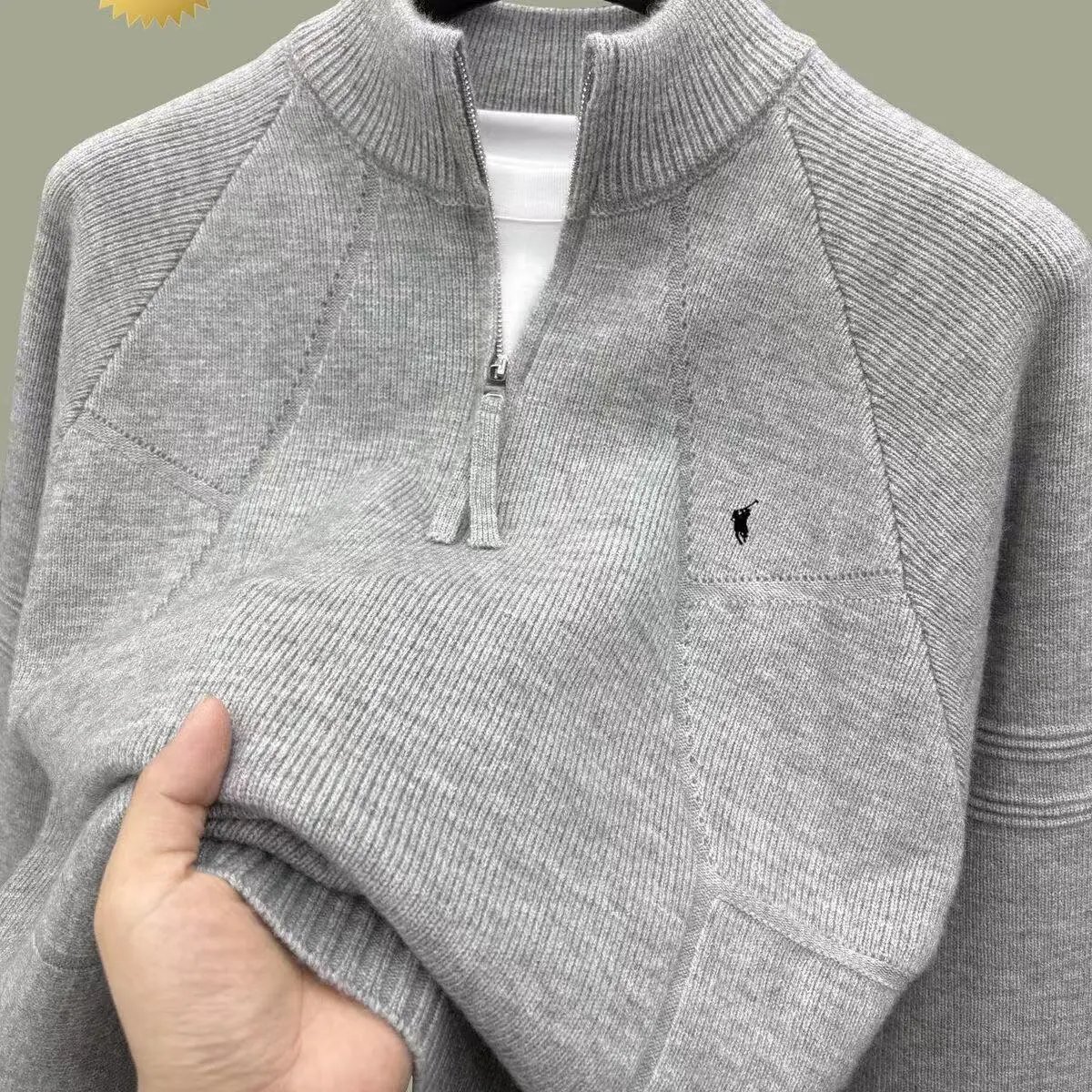 Off-White Knitwear Crewneck logo knit sweater image 11
