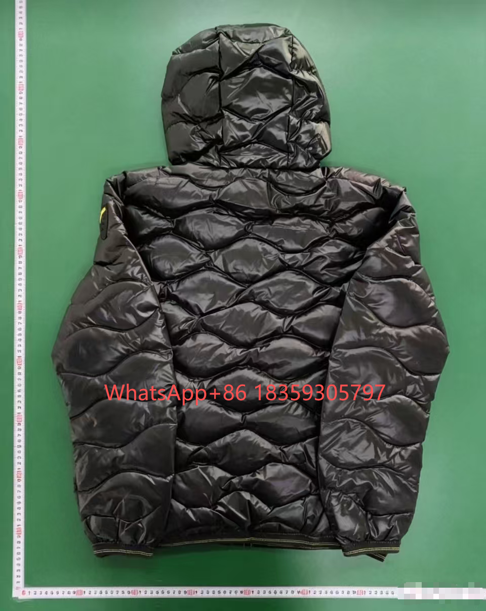Unbranded Down Jackets Hooded quilted puffer jacket image 2
