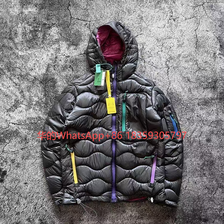 Unbranded Down Jackets Hooded quilted puffer jacket image 6