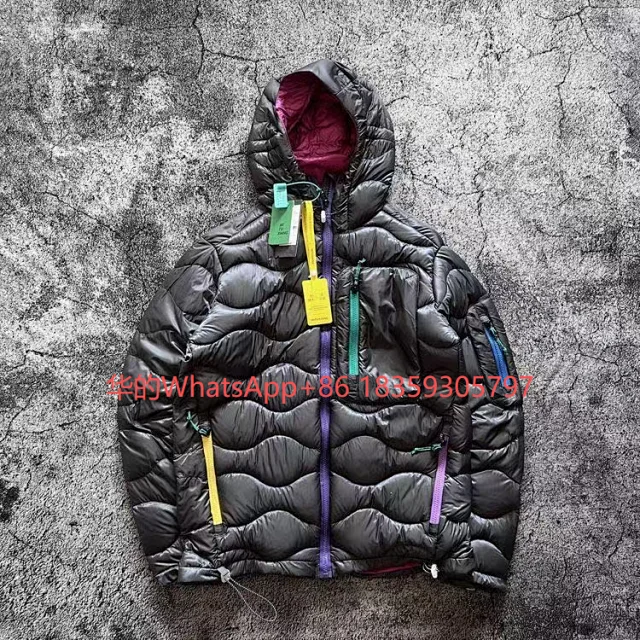 Unbranded Down Jackets Hooded quilted puffer jacket product detail image 6