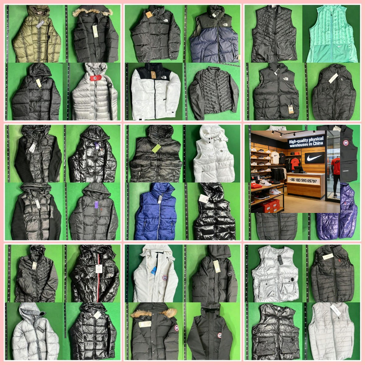 DBD Winter New Cotton Padded Jacket Coat WhatsApp+18359305797