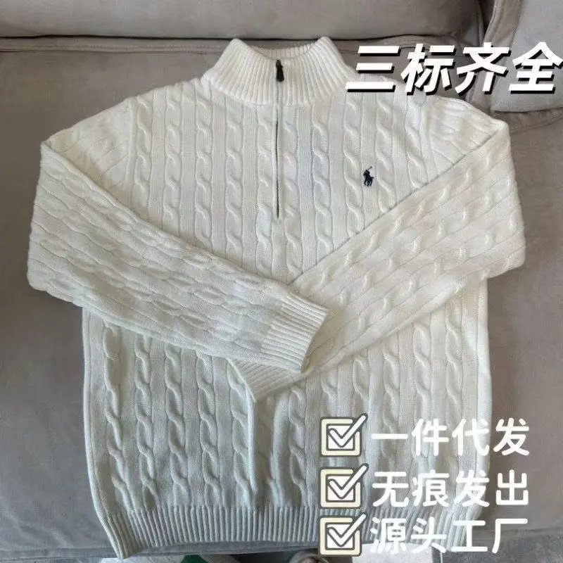 Off-White Knitwear Crewneck logo knit sweater image 7