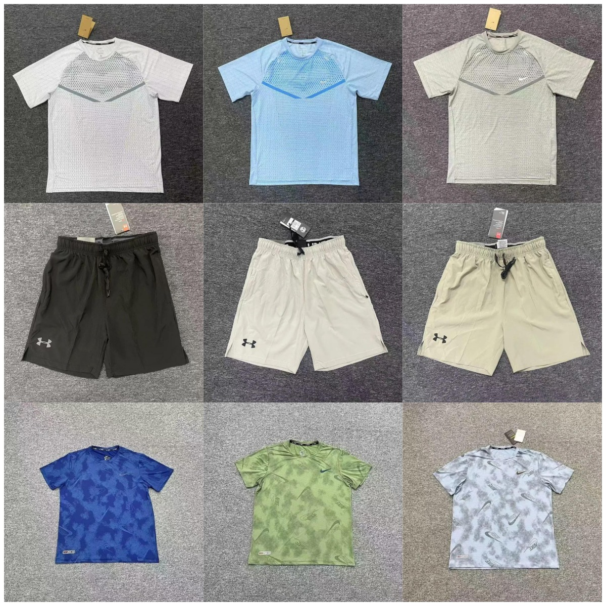 quality Summer new thin ice silk quick-drying running track and field sports pants/short-sleeved/Polo shirt