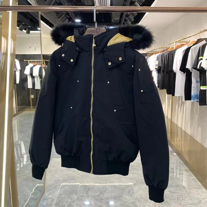 Black with Gold Badge, Black Fur