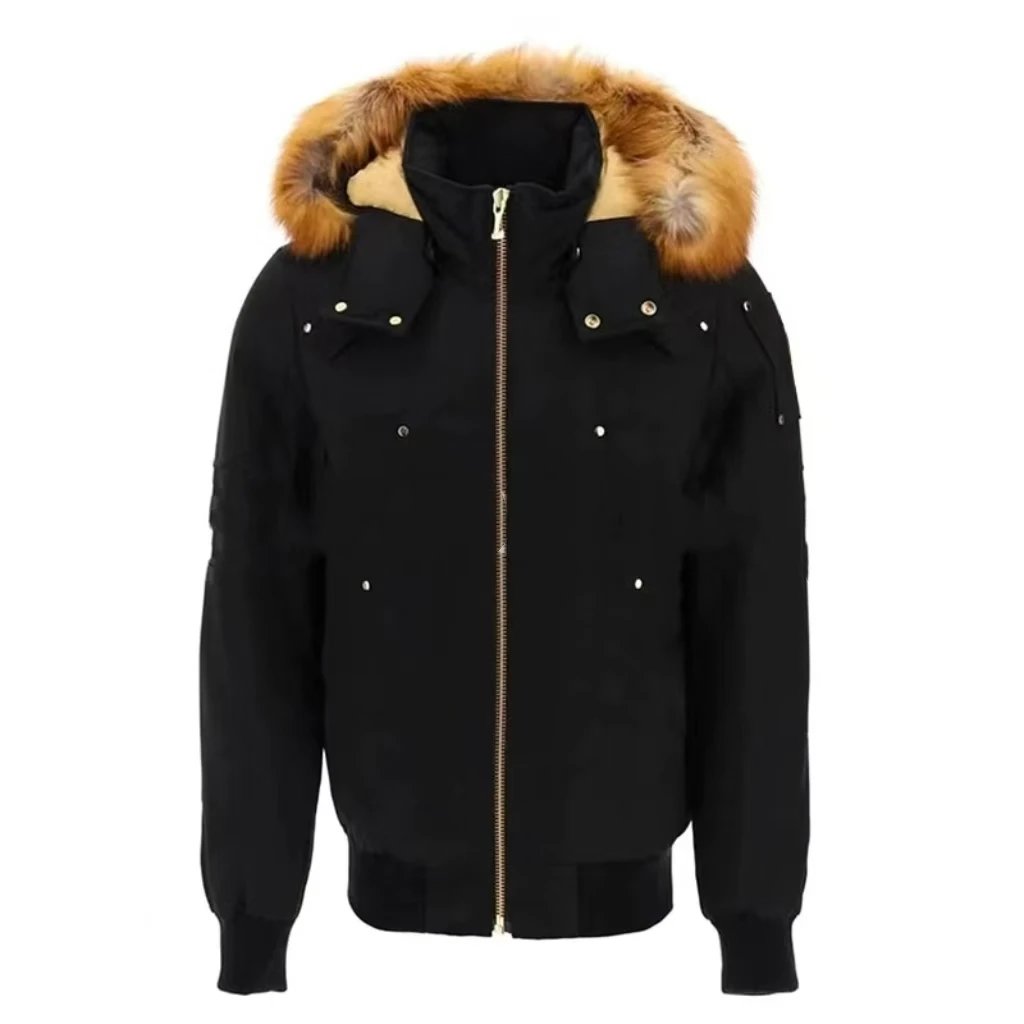 Black with Gold Badge, Brown Fur