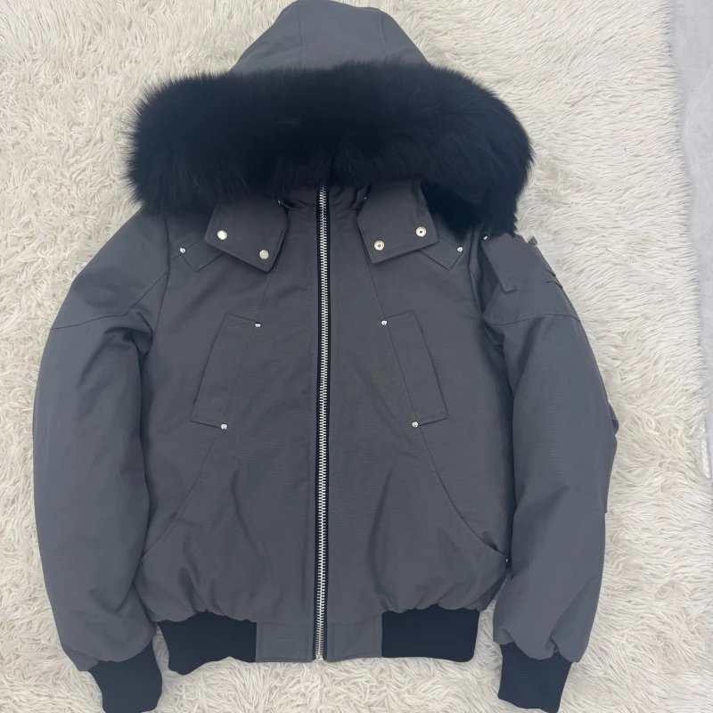 Light Grey Black Fur