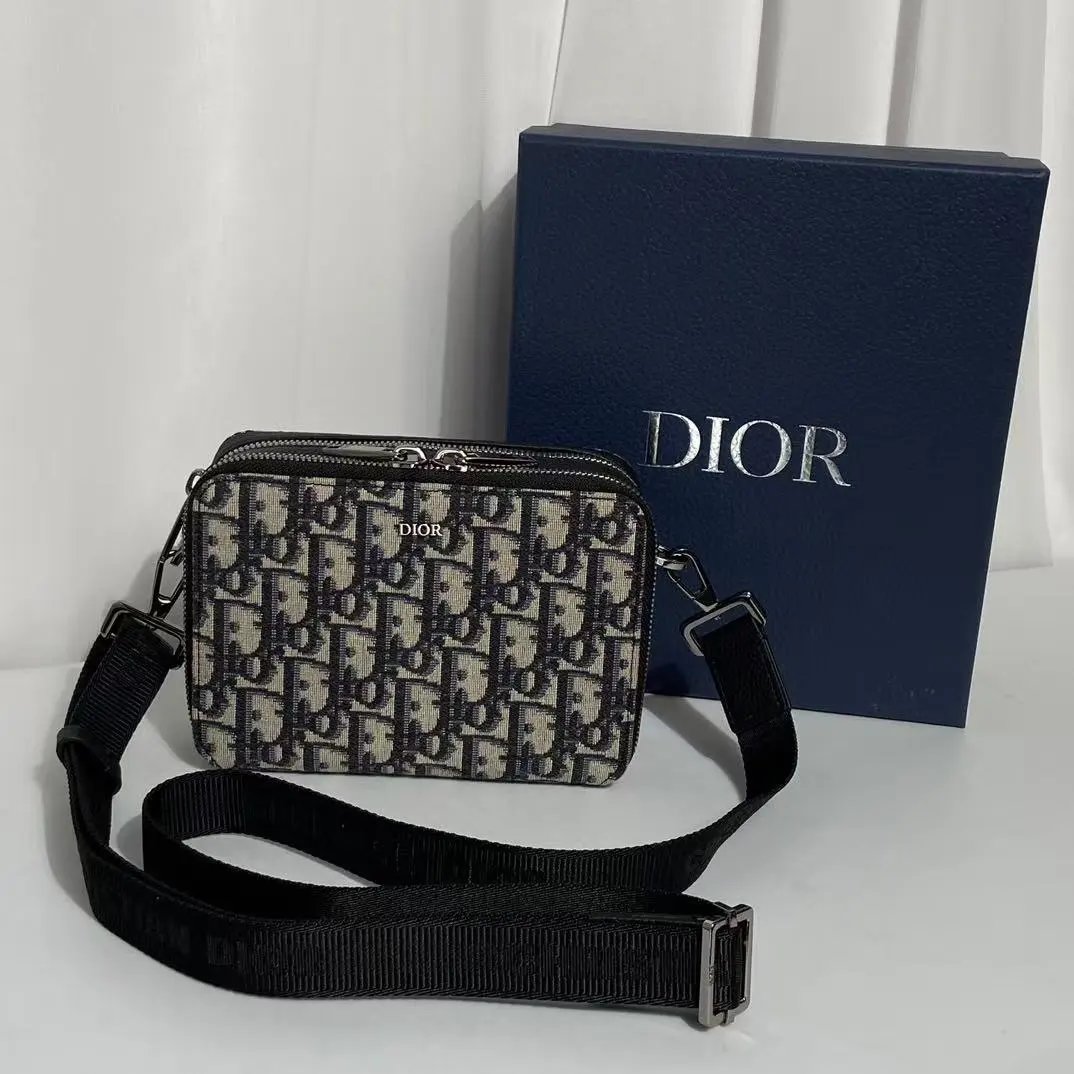 DR* Tasche Herren Umhängetasche Canvas Jacquard Crossbody Tasche